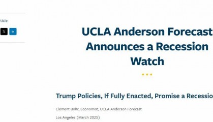 知名预测机构首发警报：特朗普政策若全面实施，将导致经济衰退！