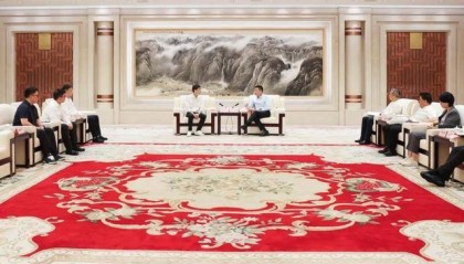 王兴兴回老家，与市长畅谈，还与市政府签了战略合作协议