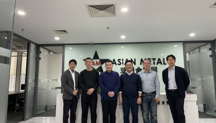 韩国LX商事来访亚洲金属网