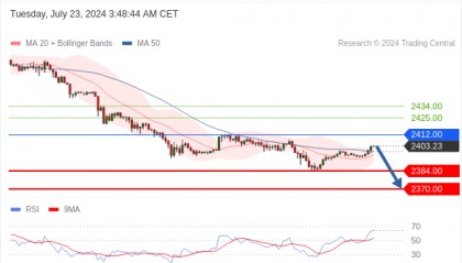 每日策略：07/23 外汇黄金原油行情分析