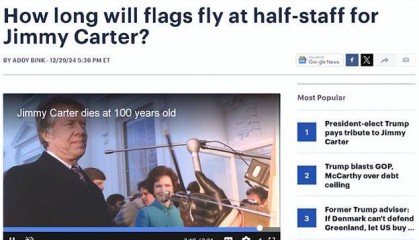 卡特去世后，美媒披露一个细节！