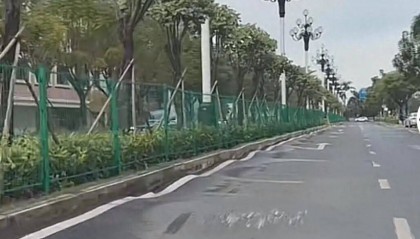 珠海一段“波浪路”频刮底盘,市民称“开车像坐船”,网友发视频盼早维修,官方回应:道路持续不均匀下沉,已启动治理招标工作