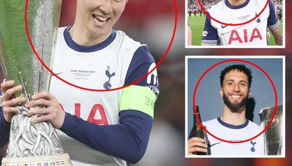 孙兴慜没奖牌！欧足联官方致歉：领奖球员太多，准备的奖牌不够了