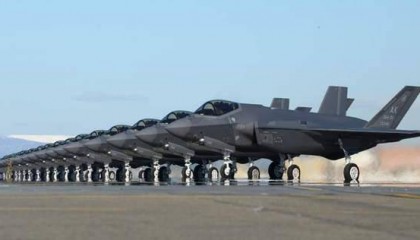 24架F-35A隐身战机集结西太平洋