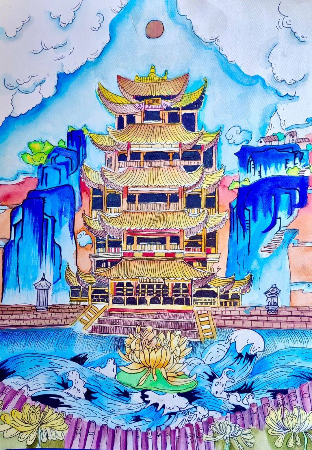 福满中秋！这份来自小画师的中秋祝福，请查收 ——