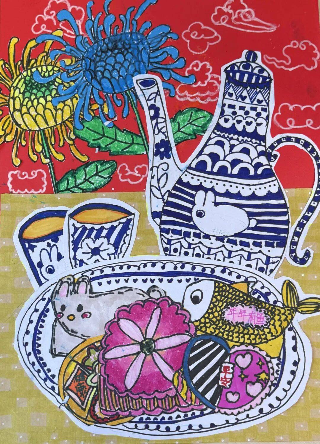 福满中秋！这份来自小画师的中秋祝福，请查收 ——