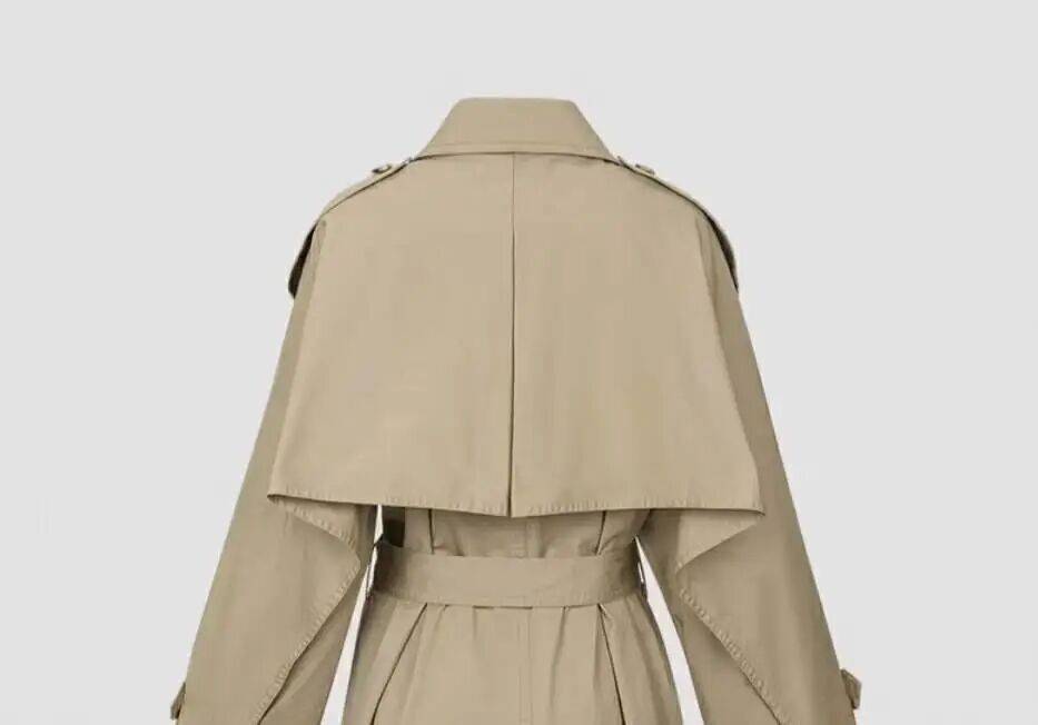 风衣后面那块“多余”的布有什么用?