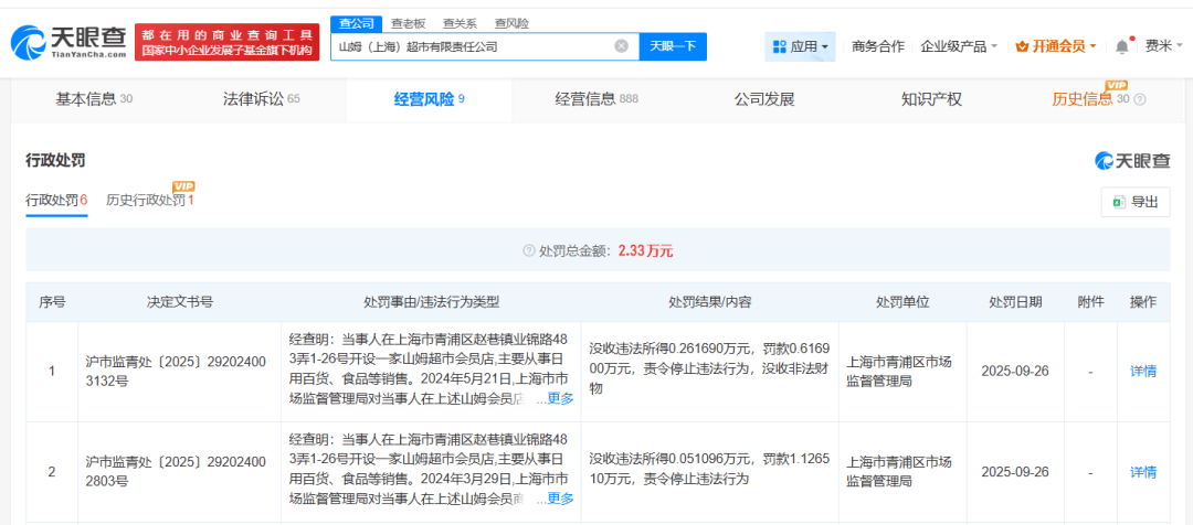 蛋糕吃出牙、商品屡遭罚，山姆“严选”标签还能信任吗？