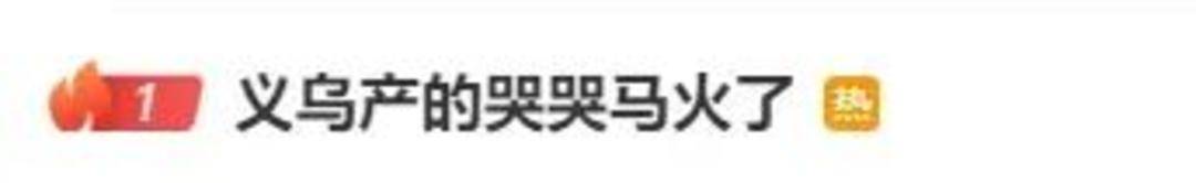 被缝反的“哭哭马”，为啥成了爆款？