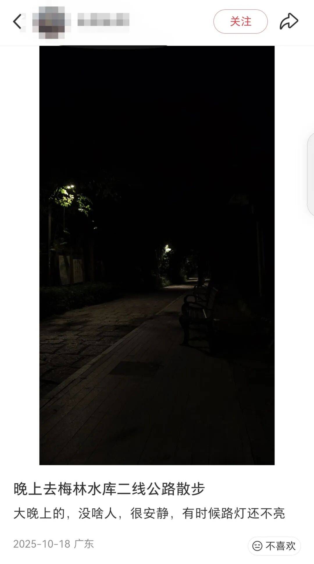 深圳一条路的路灯竟被官方“故意调暗”!原因很特别……