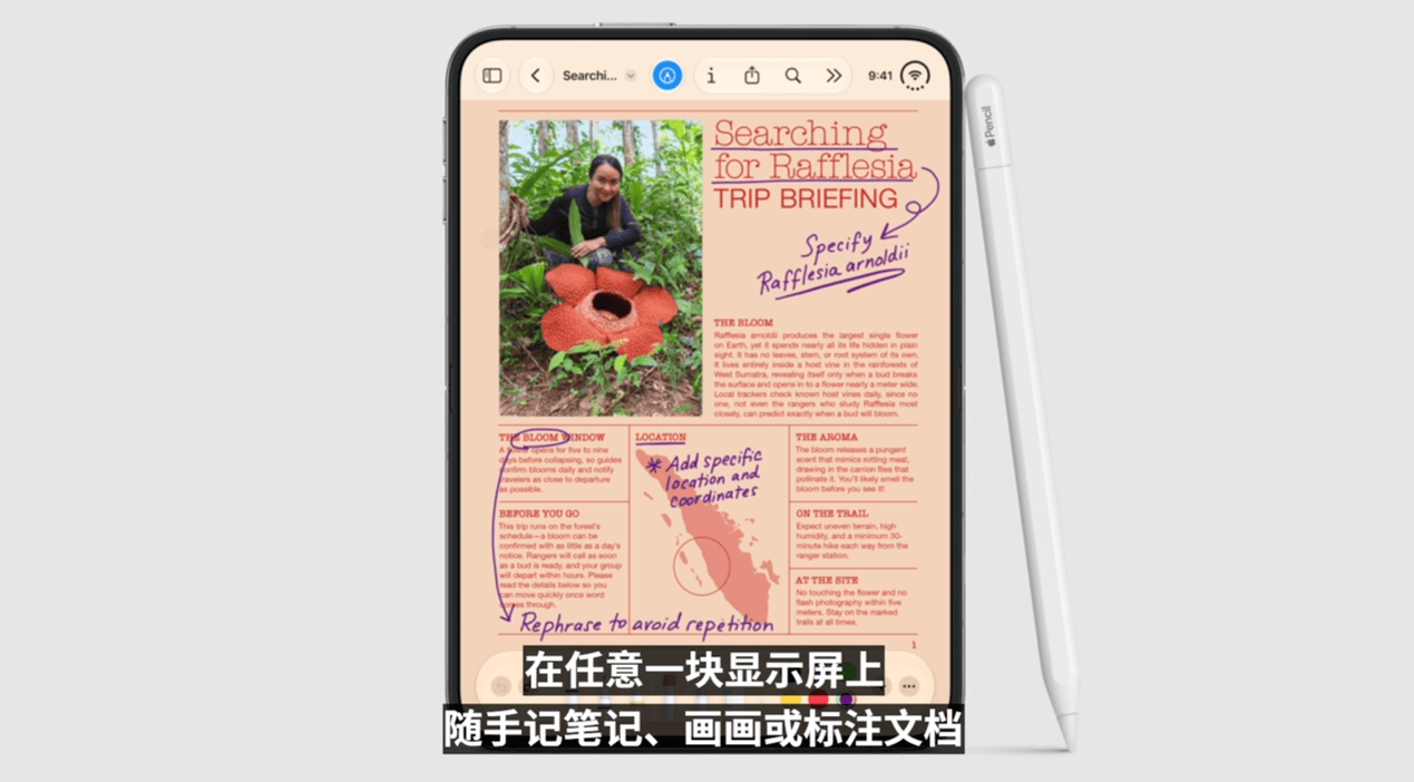 苹果发布首款折叠iPhone,支持Apple Pencil,起售价15999元,10月开售